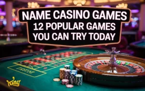 name casino games